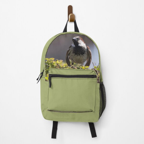 Item preview, House Sparrow Sitting on Bushes designed and sold by CarolM.