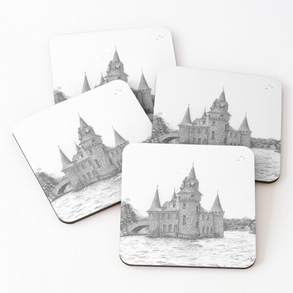 Item preview, Castle in the Bay designed and sold by CrzyBlanketLady.