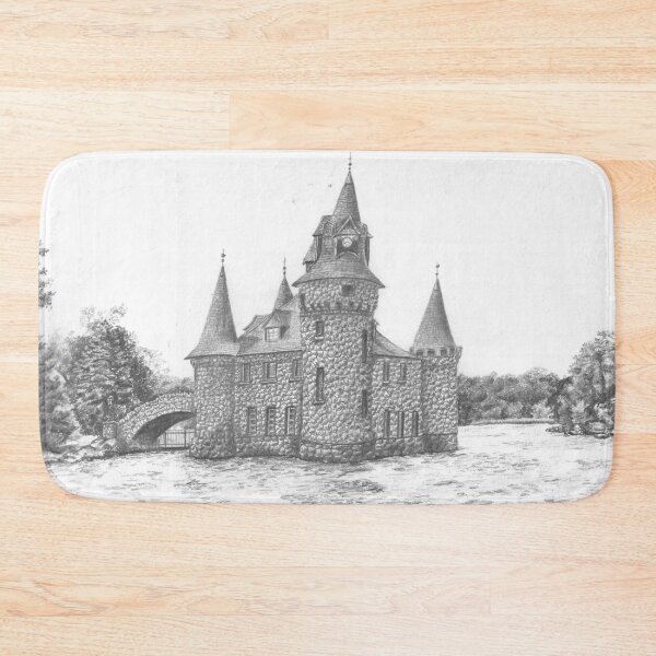 Item preview, Castle in the Bay designed and sold by CrzyBlanketLady.