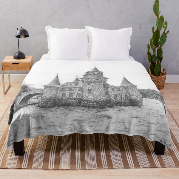 Item preview, Castle in the Bay designed and sold by CrzyBlanketLady.
