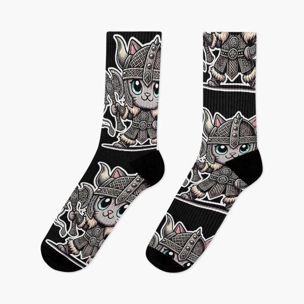 Item preview, Viking Cat Kawaii Fighter Fun designed and sold by lAnJefurtifeu.