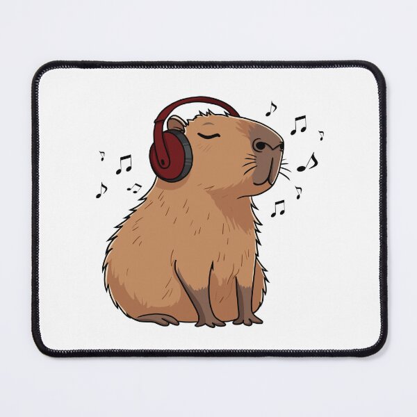 Item preview, Capybara Melomaniac designed and sold by YumeKurenai.