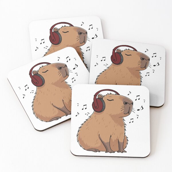 Item preview, Capybara Melomaniac designed and sold by YumeKurenai.