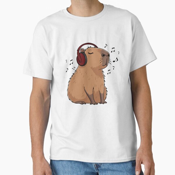 Capybara Melomaniac Classic T-Shirt