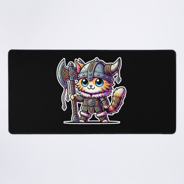 Item preview, Viking Cat Kawaii Fighter Fun designed and sold by lAnJefurtifeu.