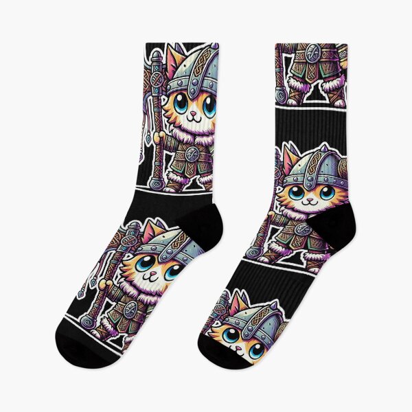 Item preview, Viking Cat Kawaii Fighter Fun designed and sold by lAnJefurtifeu.