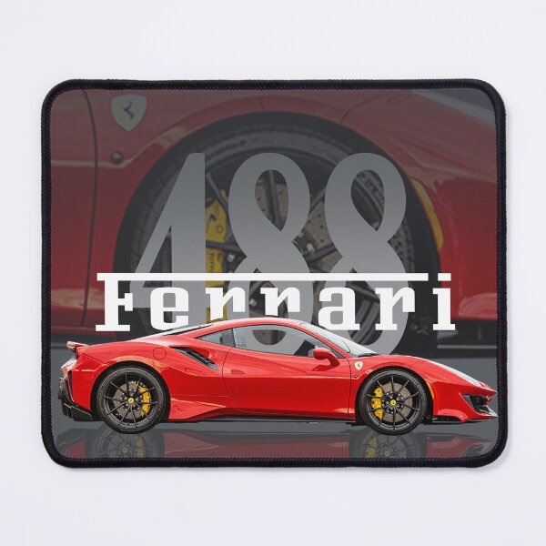 Item preview, Ferrari 488 Pista Supercar Elegance - Automotive Art Design designed and sold by MonoframeStudio.