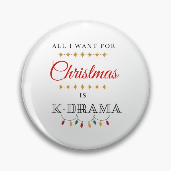 Item preview, All I want for Christmas is K-drama designed and sold by Weird Unicorn.