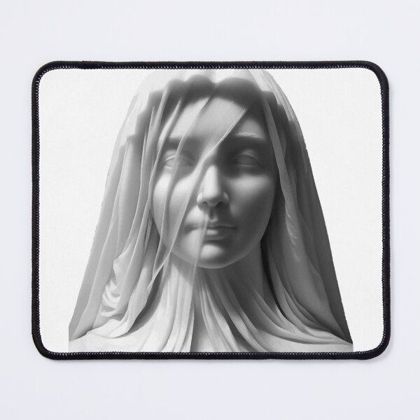 Item preview, Veiled Marble Face: Elegance in Stone designed and sold by GorinART.