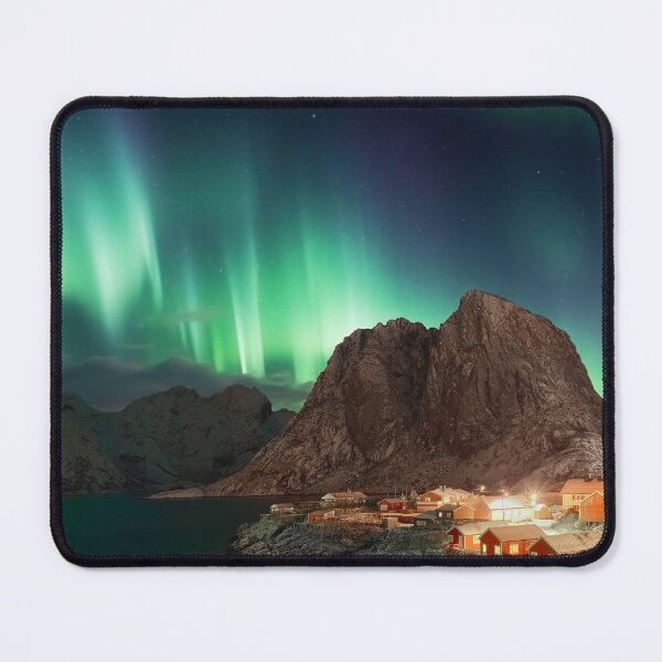 Item preview, Lofoten Aurora Borealis Glow Norwegian Nights designed and sold by Adam Gormley.