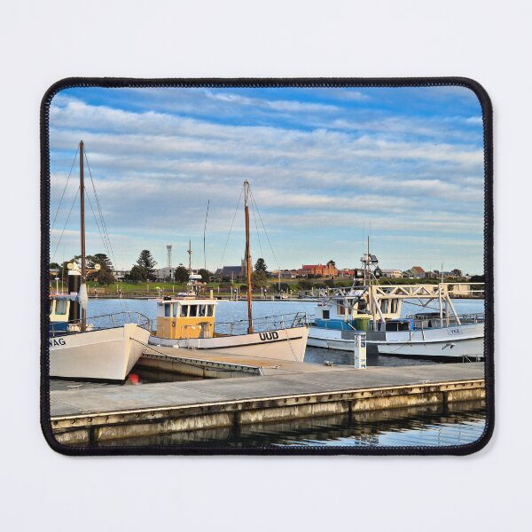 Item preview, Fishing boats in port, Portland, Victoria, Australia designed and sold by FranWest.