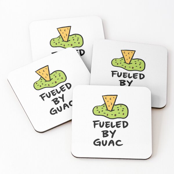 Item preview, Fueled by Guac (Guacamole) with Chip, Vertical designed and sold by bonniemamadraws.