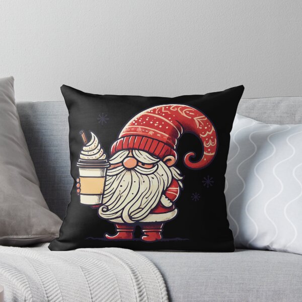 Item preview, Christmas Gnome Coffee Enjoyment Gnome designed and sold by LuminOrb.