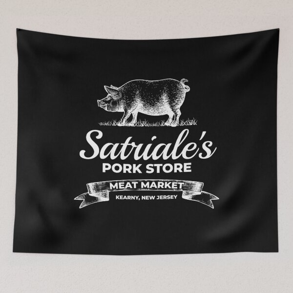 Item preview, Satriale’s Pork Store Kearny New Jersey  designed and sold by The Junto Shop.