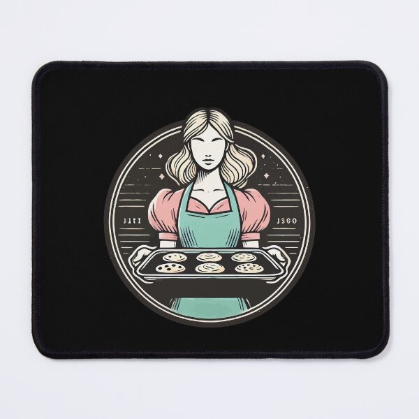 Item preview, Domestic Baker With Cookies designed and sold by LuminOrb.