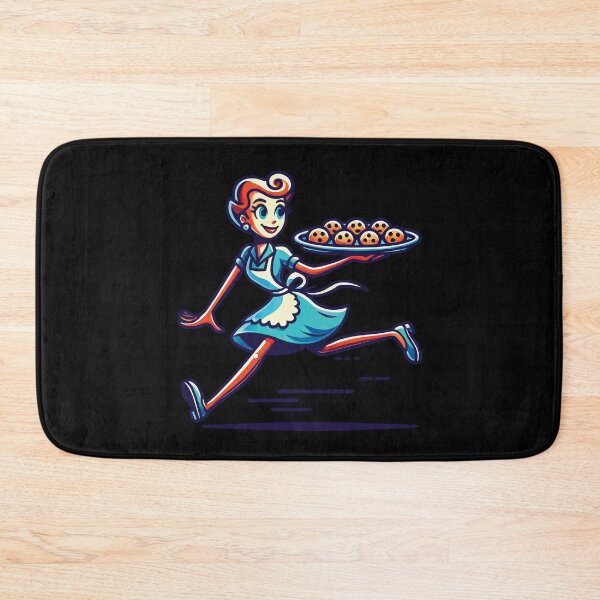Item preview, Cheerful Baker Serving Fresh Cookies designed and sold by LuminOrb.