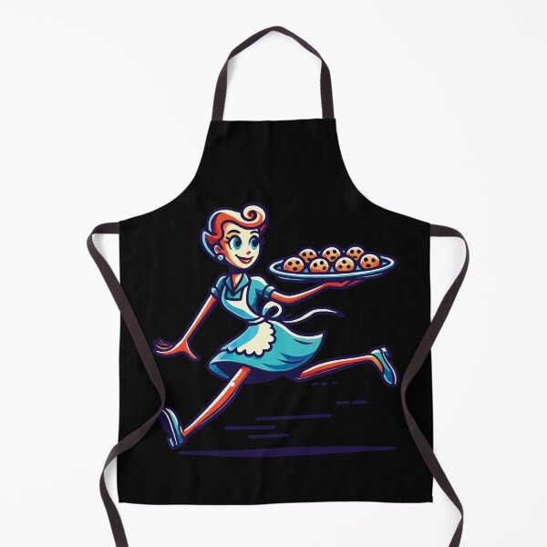 Item preview, Cheerful Baker Serving Fresh Cookies designed and sold by LuminOrb.