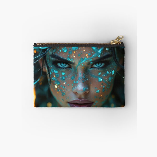 Item preview, Turquoise Muse with Gem-Encrusted Elegance designed and sold by WickedFairySt.