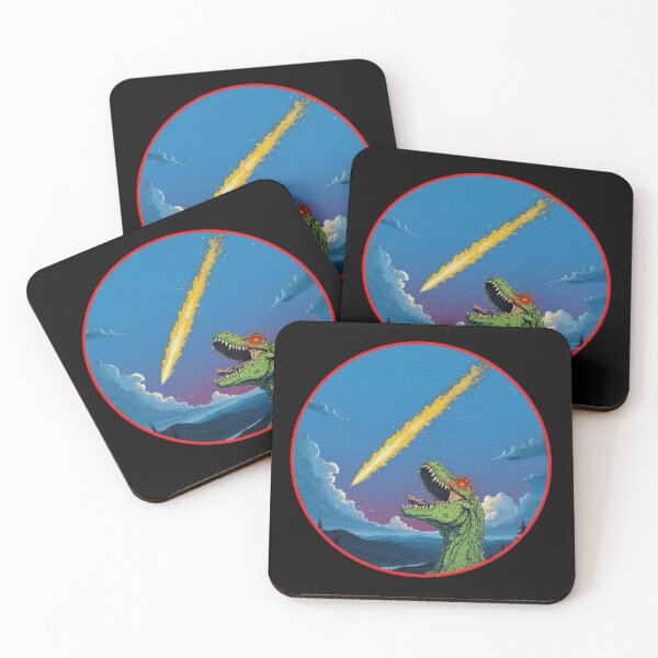 Item preview, Vintage T-Rex: Meteor Impact Extinction Artwork designed and sold by minstore.