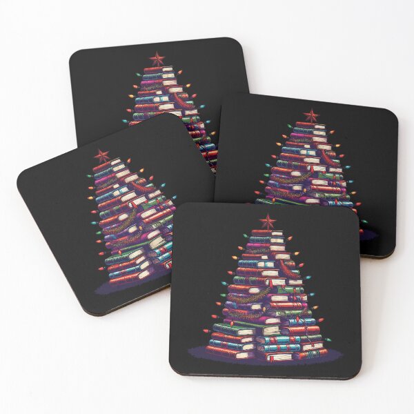 Item preview, Books Christmas Tree For Book Lovers designed and sold by LuminOrb.