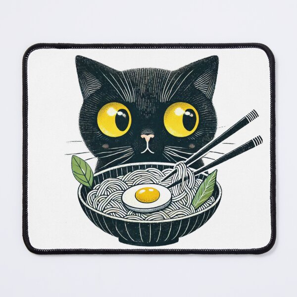 Item preview, Ramen Cat Noodle Delight designed and sold by Berkako.