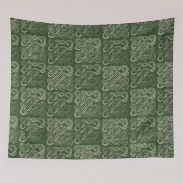 Item preview, LookViking Borre Pattern 1 Green designed and sold by lookviking.