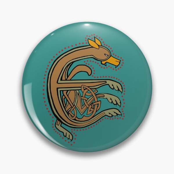 Item preview, Celtic Hound Letter E designed and sold by Donnahuntriss.