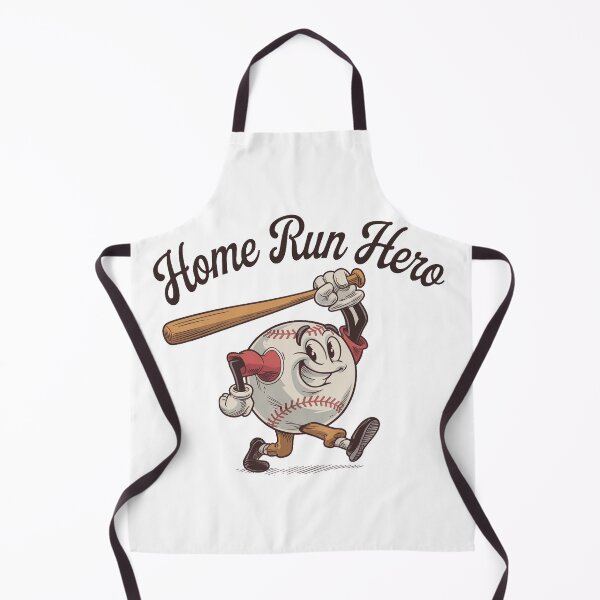 Item preview, Home Run Hero - Playful Baseball Character designed and sold by OldSchoolRetro.