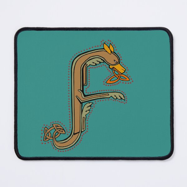 Item preview, Celtic Hound Letter F designed and sold by Donnahuntriss.