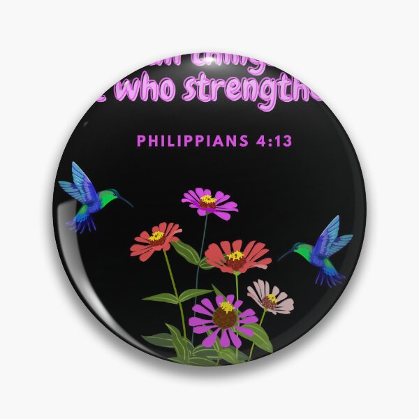 Item preview, Strengthen Your Faith in Style: Inspiring Art with Philippians 4:13 designed and sold by lojadpop.