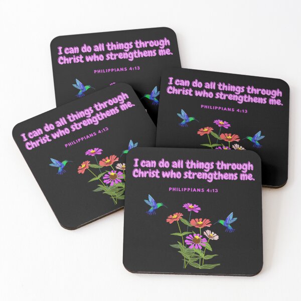 Item preview, Strengthen Your Faith in Style: Inspiring Art with Philippians 4:13 designed and sold by lojadpop.