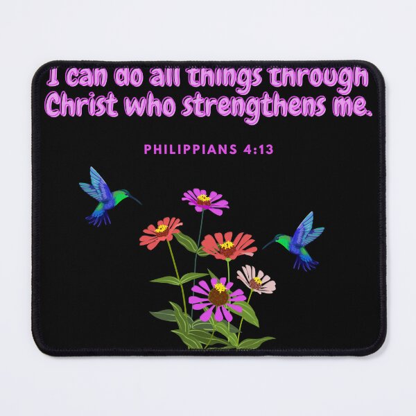 Item preview, Strengthen Your Faith in Style: Inspiring Art with Philippians 4:13 designed and sold by lojadpop.