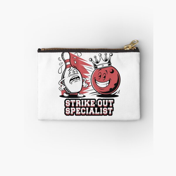 Item preview, Strike Out Specialist Bowling Design designed and sold by OldSchoolRetro.