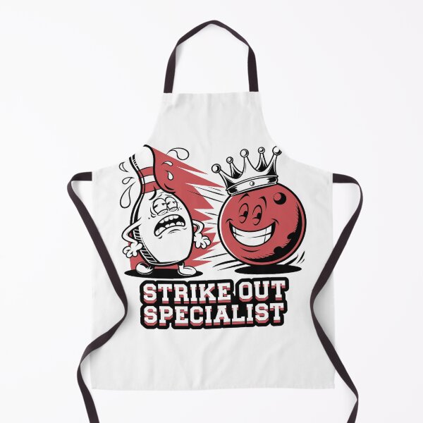 Item preview, Strike Out Specialist Bowling Design designed and sold by OldSchoolRetro.