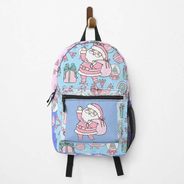 Item preview, Christmas kawaii pastel pattern designed and sold by BritishDelights.