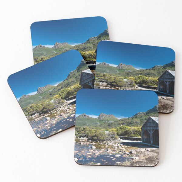 Item preview, Dove Lake Boat Shed - Cradle Mountain, Tasmania, Australia designed and sold by Gypsy Soul Images.