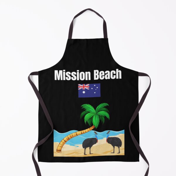 Item preview, Mission Beach Australia Cassowary palm tree Queensland beach designed and sold by Artstastic.