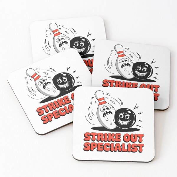 Item preview, Funny Strike Out Bowling Design designed and sold by OldSchoolRetro.