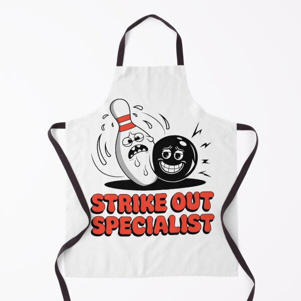Item preview, Funny Strike Out Bowling Design designed and sold by OldSchoolRetro.