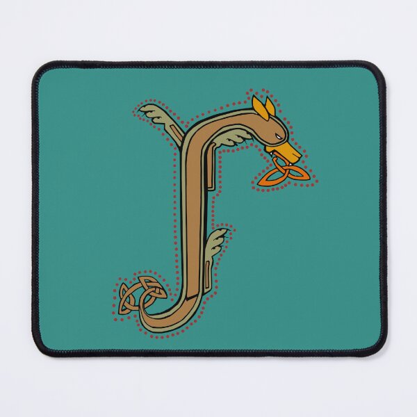 Item preview, Celtic Hound Letter J designed and sold by Donnahuntriss.