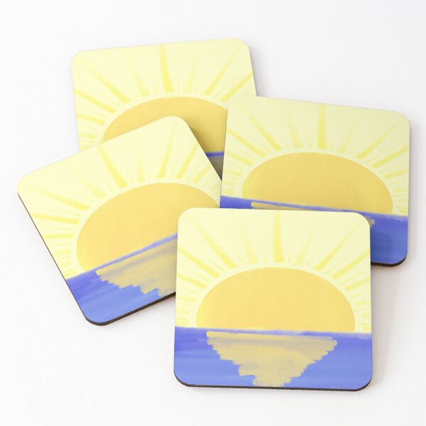 Item preview, Bright Sunrise Over Calm Sea  designed and sold by Beautiful art store.