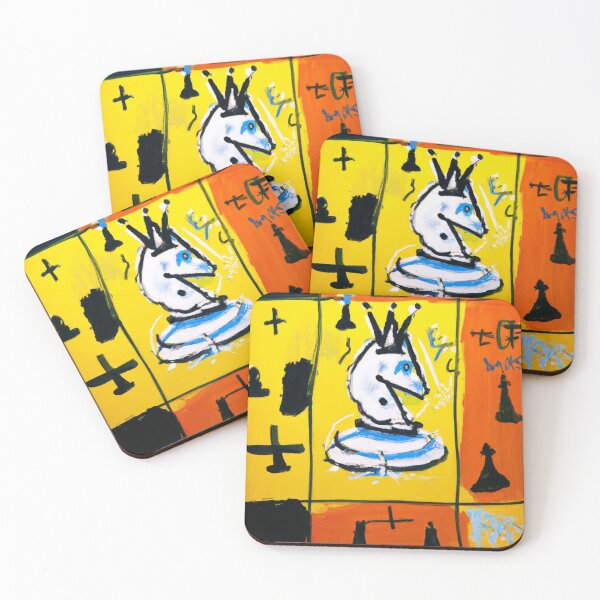 Item preview, Trapped Knight - Abstract Chess Art designed and sold by M1KR0.