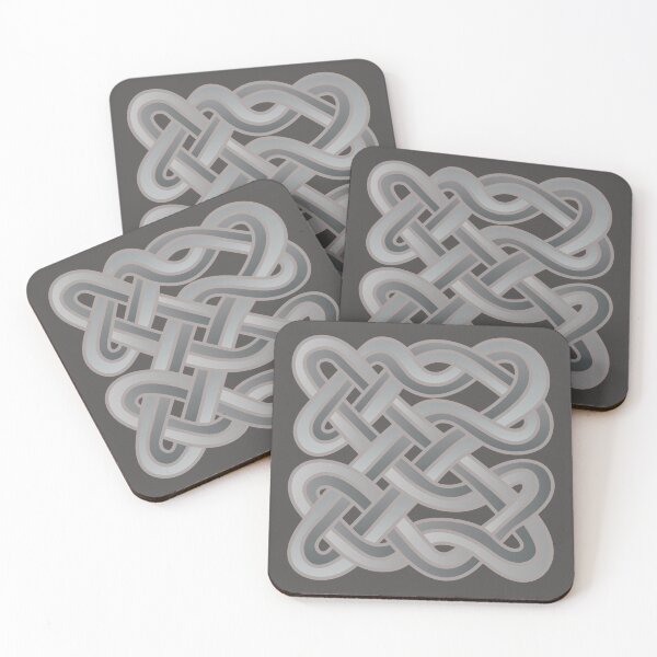 Item preview, LookViking Grey Borre Pattern 1 designed and sold by lookviking.