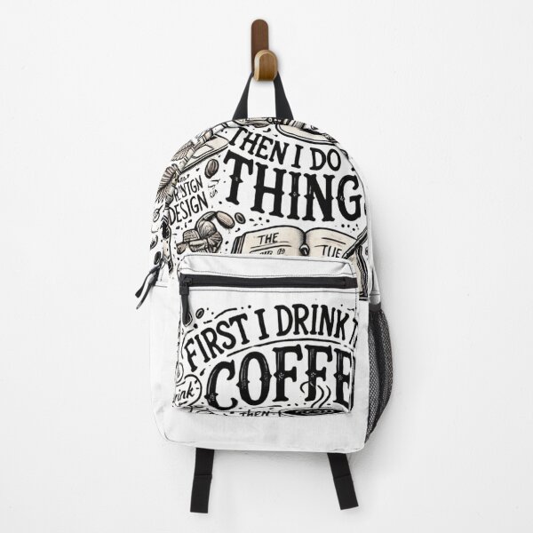 Item preview, FIRST I DRINK COFFE THEN I DO THINGS,lovers tshirt designed and sold by idizayilstore.