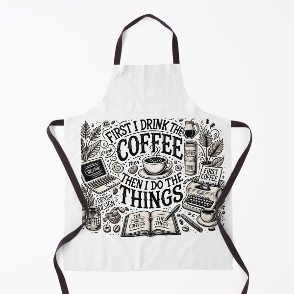 Item preview, FIRST I DRINK COFFE THEN I DO THINGS,lovers tshirt designed and sold by idizayilstore.