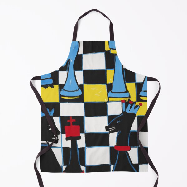 Item preview, Knights - Abstract Chess Art designed and sold by M1KR0.
