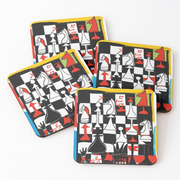 Item preview, A Desperado - Abstract Chess Art designed and sold by M1KR0.