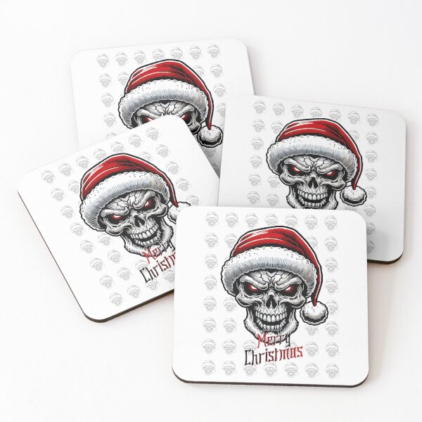 Item preview, Christmas Skull #1 designed and sold by JrSkDesign ✅ .