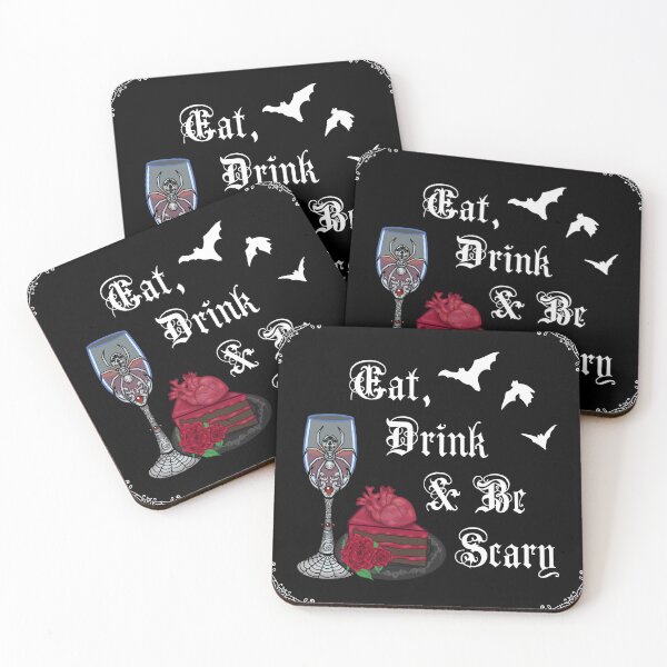 Item preview, Eat, Drink & Be Scary designed and sold by Miss Lunaria.