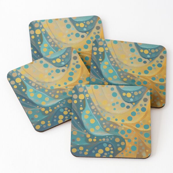 Item preview, Print of Corn Silk and Cadet Blue mashed together - dePace' designed and sold by mrpropcake.
